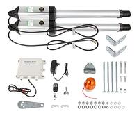 Motore Cancello Scorrevole, 2. PCS. Doppio swing apri del cancello di Heavy Duty cancello automatico Opener Fino a 880lbs 18ft Opener Kit Lungo Porta 80W cancello automatico