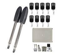 Motore Cancello Scorrevole, 400KG Kit di apertura del cancello a battente elettrico automatico Tirare il braccio di guida Attuatore motore for porta a battente Multi telecomando opzionale for vialetto