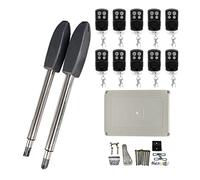 Motore Cancello Scorrevole, 400KG Kit di apertura del cancello a battente elettrico automatico Tirare il braccio di guida Attuatore motore for porta a battente Multi telecomando opzionale for vialetto