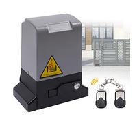Motore Cancello Scorrevole, 750W Kit Automazione Cancello Scorrevole con 2 Telecomandi max. 2000 kg, 39.3ft/min, Apriporta Automatico Operatore per Giardino Garage