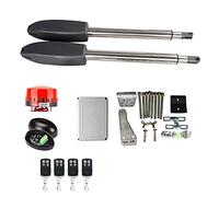 Motore Cancello Scorrevole, Motore automatico del portone del braccio del braccio del braccio del braccio DC24V. Apritore Aptuator Engine con kit di controllo remoto opzionale 400 kg Apriporta(Brown)
