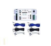 Motore Cancello Scorrevole, Sensore di sicurezza for porta scorrevole automatica con raggio singolo da 10 m, fotocellule a infrarossi(2 beams white)