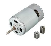 Motore CC Motore CC 12V 30000 RPM, Cambio RS550 Motore 10 Denti, for Auto Elettrica, Giro RC, Motore Elettrico, Parti Driver Fai da Te FUZEGRDLI