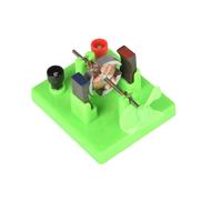 (Motore CC semplice) Fisica Induzione elettromagnetica Esperimento Bobina Motore CC in rame Magnete