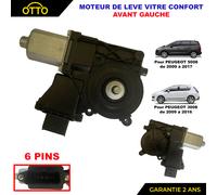 Motore Alzacristallo Comfort Anti Pressione Anteriore Sinistro per 3008 5008 -
