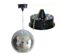 Motore compatto a sfera da discoteca con telecomando, perfetto per la regolazione degli eventi (motore a soffitto)
