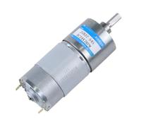 Motore con ingranaggi DC 24V 12V 37mm ad alta coppia JGB37-545, motore con regolazione della velocità, 1 pezzo(107rpm,12V only Motor)