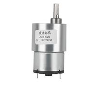 Motore con riduttore DC 6V/12V/24V 7RPM a 960RPM Riduttore ad alta coppia reversibile JGB37-520 Motore con riduttore elettrico(45,12V)