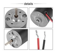 Motore con Spazzola di Carbone CC Magnetica Permanente 31ZY 6V/12V/24V 35008000rpm CW o CCW (24v5000 giri/min)