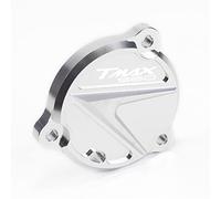 Motore Coperchio Laterale Di Protezione Albero Di Trasmissione Anteriore Pignone Forcellone Telaio Foro Coperture Per Yamaha TMAX 560 T-MAX560 Techmax TMAX560 Decorare (Color : Silver)