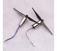 Motore corrente continua 2 Set/lotto Micro 1020 Motore coreless, con elica for telaio quadricottero FPV for aeromobili quattro rotori RC, parti del driver fai-da-te FUZEGRDLI