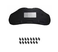 Motore Cotone Isolamento Per Citroen Per C4 B5 2004 ~ 2010 2005 Hatchback/Berlina Auto Motore Suono Isolamento Termico Tampone Di Cotone Tappetini Insonorizzati(04-10 Aluminum foil)