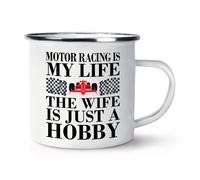 Motore da Corsa Is My Vita The Wife Solo A Hobby Smalto Tazza Valentines Amore