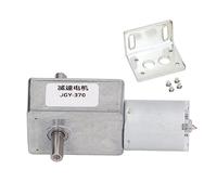 Motore DC 25kg.cm Motoriduttore a vite senza fine autobloccante a doppio albero per forni lavatrici 12V (10RMP)