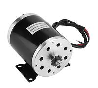 Motore Dc a magneti permanenti, 500W DC 24V Motoriduttore elettrico reversibile ad alta velocità a basso rumore con staffa per generatore fai-da-te Scooter elettrico E Bike Gokart