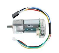Motore DC con riduttore, CHR-GM25-370 Motore con riduttore CC con encoder 6 V/12 V/24 V 27-1350 giri/min(6v,300rpm)