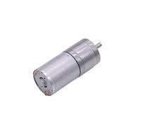 Motore DC con riduttore, JGA25-370 Motore a ingranaggi CC 6 V/12 V/24 V 12-1360 giri/min Diametro 25 mm Albero 4 mm x 9 mm(24V,130rpm)