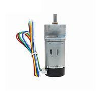 Motore DC con riduttore, Micro motore riduttore JGA370 6V/12V DC Motore di riduzione della coppia a più giri/min(12v,165rpm)