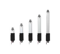 Motore DC Micro Attuatore Lineare Di Alta Qualità 6V 12V 24V DC Nuovo Da 10mm 17.5mm 21mm 25mm Corsa Forza Personalizzata 188N(6V 7MM S 128N,21mm stroke)