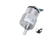 Motore DC planetario con riduzione spazzolato JGB37-520 Encoder Hall 6V Avanti e indietro Coppia elevata 21KG.CM Motoriduttore(1590rpm)