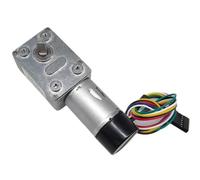 Motore DC ZGY370EC con encoder Hall 11PPR JGY370 codifica DC12V motoriduttore a vite senza fine coppia elevata 5-200 giri/min