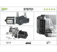 Motore del tergicristallo VALEO 579751