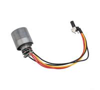 Motore del ventilatore canalizzato senza spazzole a bassa tensione, ventilatore ad alta velocità 5A con modulo driver, ingresso DC 12V 24V per sistemi di energia alternativa, alloggiamento in metallo