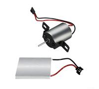 Motore del ventilatore del camino e generazione di energia in lamiera Accessori per ventola del camino Kit di ricambio per stufa a legno/bruciatore a legna alimentato a calore a 4 pale