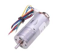 Motore dell'ingranaggio di CC 6V con riduzione elettrica del codificatore | L'encoder integrato offre un controllo preciso della velocità e della posizione per sistemi automatizzati e per progetti di
