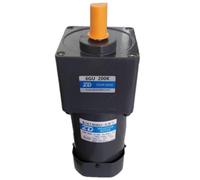 Motore di conversione di frequenza trifase 380 V CA da 180 W con scatola morsettiera, rapporto di trasmissione 6:1, macchina di ispezione automatica, motore CA(225rpm)