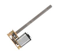 Motore di micro ingranaggio, motore a riduzione in metallo in metallo 1024GA20 DC con albero M4 x 55 mm per modelli Robotica Smart Home (12V 200 rpm)