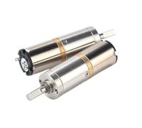 Motore di riduzione planetaria a tazza cava senza nucleo da 12 mm DC 12 V 20-2000 giri/min, motore di riduzione planetaria di precisione con ingranaggi in metallo cavo(20RPM_12V)