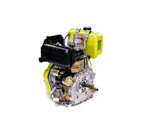 Motore diesel 10PS 418cc + avviamento elettrico motore, uscita conica FG3