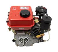 Motore diesel a 4 tempi, monocilindrico, 2,2 kW, 2200 W, 3800 giri/min, avviamento manuale, raffreddato ad aria, con silenziatore, serbatoio da 3,5 l, per generatore, agricoltura, trattore, pompa