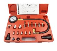 Motore Diesel Compressione Tester Kit Attrezzi Cilindro Pressure Gauge