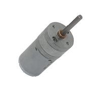 motore d'ingranaggio DC, JGA25-370 Motore con riduttore CC, albero di prolunga, 25 mm, 6 V, 12 V, 24 V, velocità multiple(6v,46rpm)