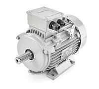 Motore elettrico 1,1 kW, 1400 giri/min, 3 fasi, 230/400 V, motore trifase MOLL, motore a risparmio energetico B3, motore asincrono, alta efficienza, motori elettrici industriali trifase per