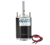 Motore Elettrico 12/24V 30W, Motore a Magneti Permanenti Reversibili Motore ad Alta Velocità a Basso Rumore per Generatori Fai-da-te