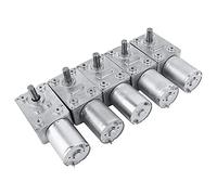 Motore Elettrico 12V Alta Coppia Riduttore a Vite Senza Fine Reversibile 62RPM