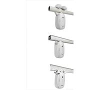 Motore elettrico 3 in 1 per apri tende romane, guide a U e guide a I, telecomandato, batteria ricaricabile da 4000 mAh, 6 mesi di corsa (1 pezzo)