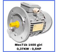 motore elettrico asincrono trifase da 1400 giri B5 per compressore mec71b 4 poli