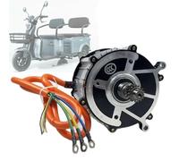 Motore elettrico brushless a corrente continua 48V/60V/72V, design a 5 fori e 16 denti, bobina in rame puro, per triciclo elettrico, kart, accessori fai da te, 72V-1200W