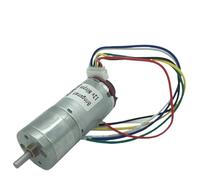 Motore elettrico con controllo della velocità invertita JGA25-371 12V DC Motoriduttore Encoder 18-1930RPM Supporto for apparecchiature elettroniche fai da te(60RPM_6V)