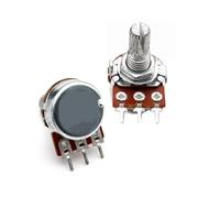 motore elettrico con riduttore, Potenziometro singolo WH148 con resistenza multipla, impugnatura da 15 mm(50K Ohm)