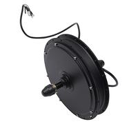 Motore elettrico da 500 W, 36 V, motore di azionamento posteriore, colore nero, per biciclette con sporgenze di 5,31 pollici, freno a disco 30-40 km/h, IP65
