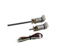 Motore elettrico fai da te con encoder ad albero filettato, DC, 3 V, 6 V, 12 V, velocità 10~1500 giri/min, modello JGA12-N20B D3 M4, 55/100 mm.(150rpm,M3 34mm)