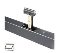 Motore elettrico for apertura finestra attuatore intelligente 24v Nero Chiusura automatica/Apertura lucernario/Serra Tuya Smartlife,Resistenza a tutte le intemperie(Kit0 200mm)
