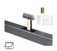 Motore elettrico for apertura finestra attuatore intelligente 24v Nero Chiusura automatica/Apertura lucernario/Serra Tuya Smartlife,Resistenza a tutte le intemperie(Kit3)