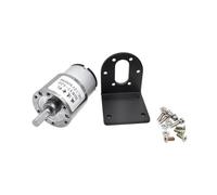 Motore elettrico JGB37-520 12V 24V con scatola ingranaggi a coppia elevata 5/10/20/30/45/60/100/200/300/600 giri/min con staffa in lega di alluminio