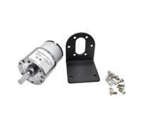 Motore elettrico JGB37-520 12V 24V con scatola ingranaggi a coppia elevata 5/10/20/30/45/60/100/200/300/600 giri/min con staffa in lega di alluminio